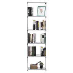 4/6 Tiers Cube Bookshelf Storage Shelves Standing Cabinet Display Rack Organizer for Home Office Living Room