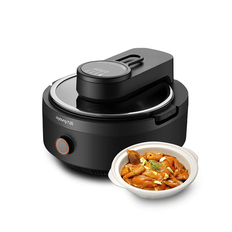 Joyoung CJ-A8 Smart Cooking Machine 1600W 220V APP Remote Control Automatic Stir Fry Lampblack-Free for Kitchen