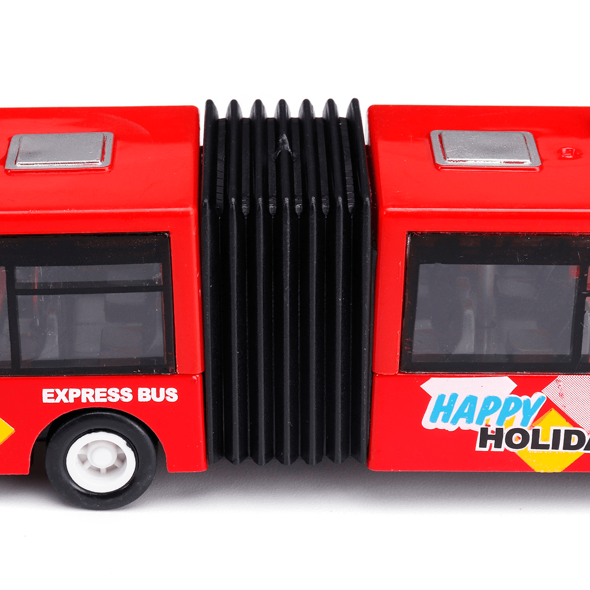 Blue/Red/Green 1:64 18Cm Baby Pull Back Shuttle Bus Diecast Model Vehicle Kids Toy