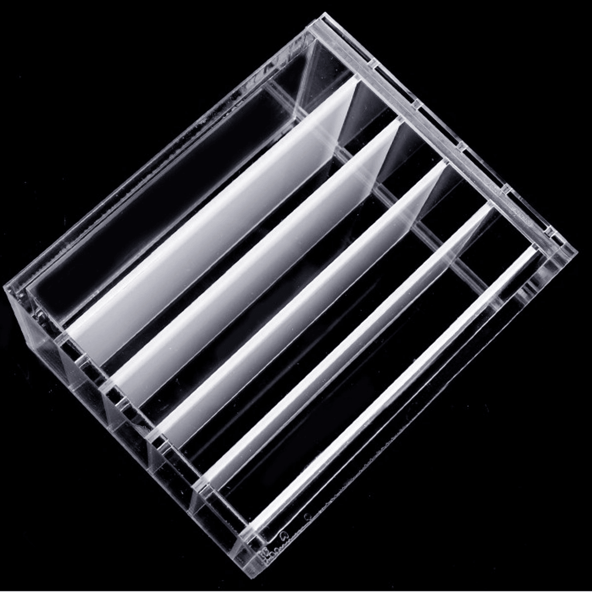 5 Layer Clear Eyelash Storage Acrylic Box Cosmetic Organizer Eyelashes Glue Pallet Holders