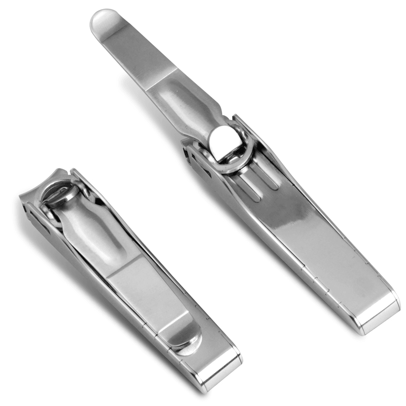 Y.F.M® Nail Catcher Clipper Fingernail Cutter anti Splash Stainless Steel Manicure Tool Curved File