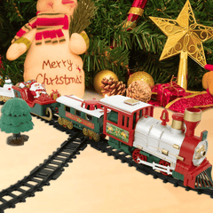 Christmas Electric Rail Car Small Train Children'S Electric Educational Car Toys