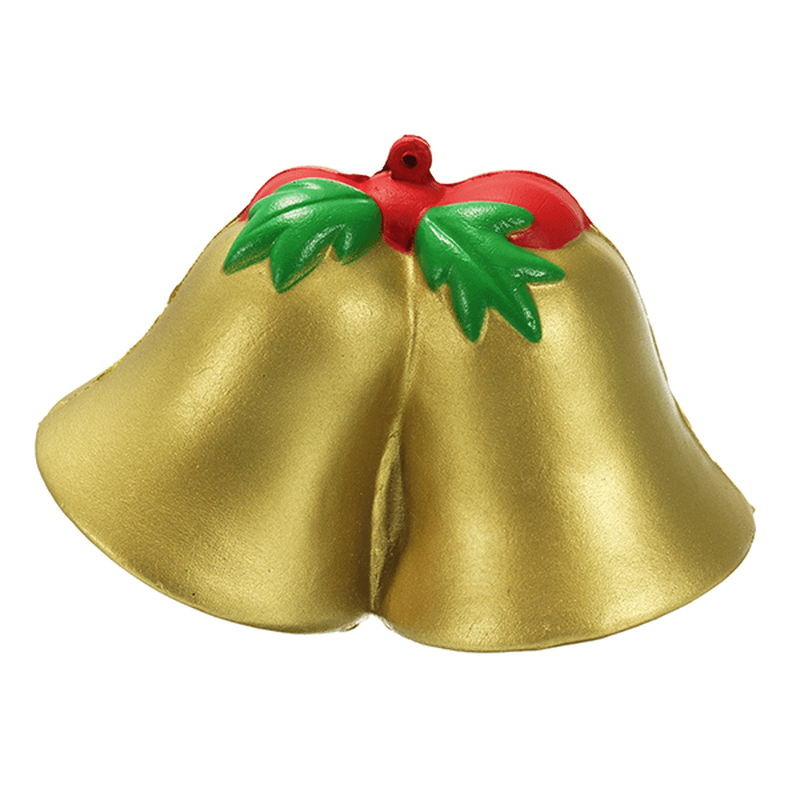 Chamäleon Squishy Christmas Jingle Bell Langsam steigendes Spielzeug mit Verpackung Kinder Weihnachtsgeschenk Dekor