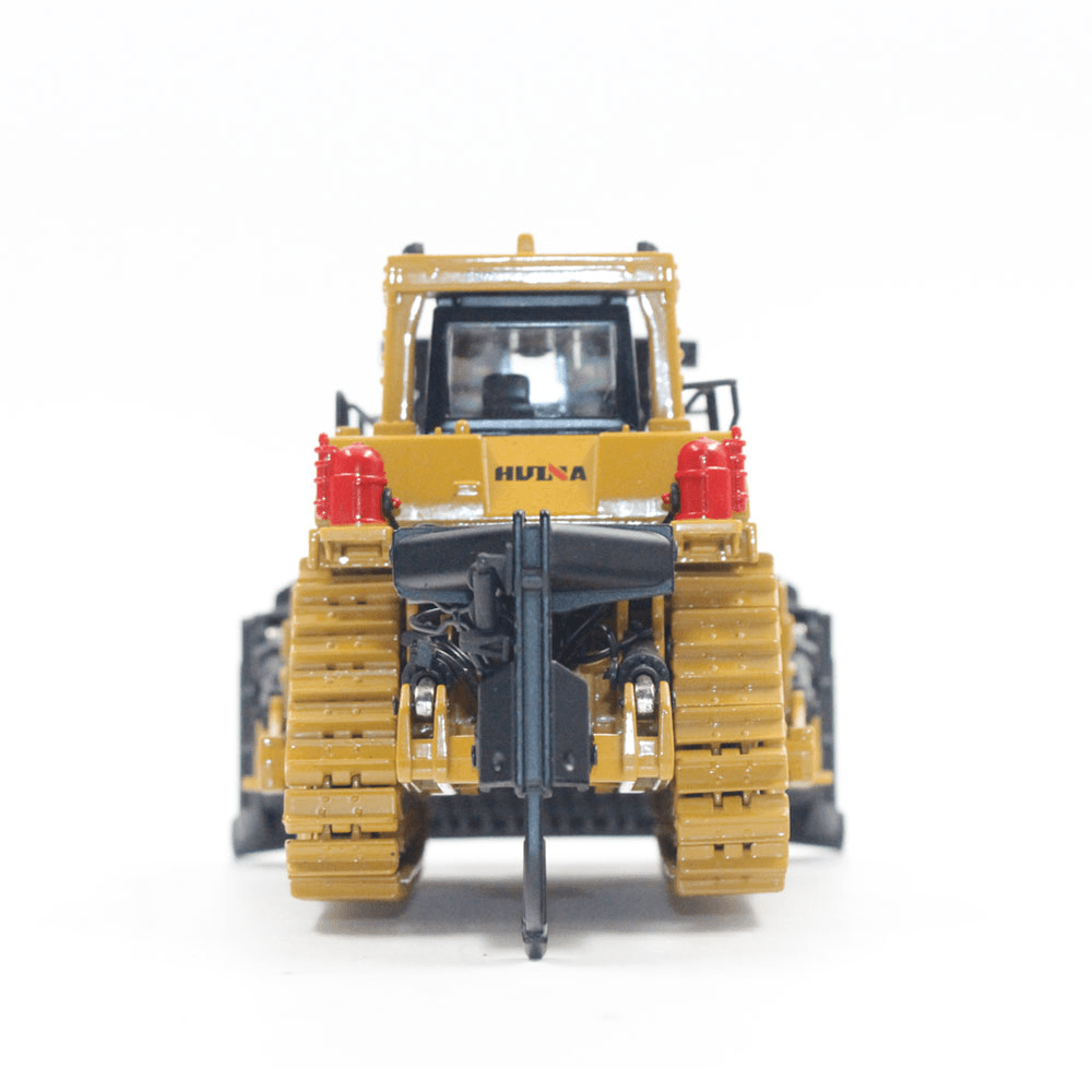 HUINA 1700 1:50 Static Alloy Bulldozer Model Diecast Model Engineering Toys