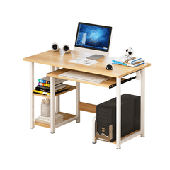 Computer Desk Desktop Desk Modern Home Desk Simple Student Desk Combination Writing Desk with Shelves