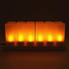 12 Remote Control Flameless LED Candle Flickering Tea Light Wedding Party Decor