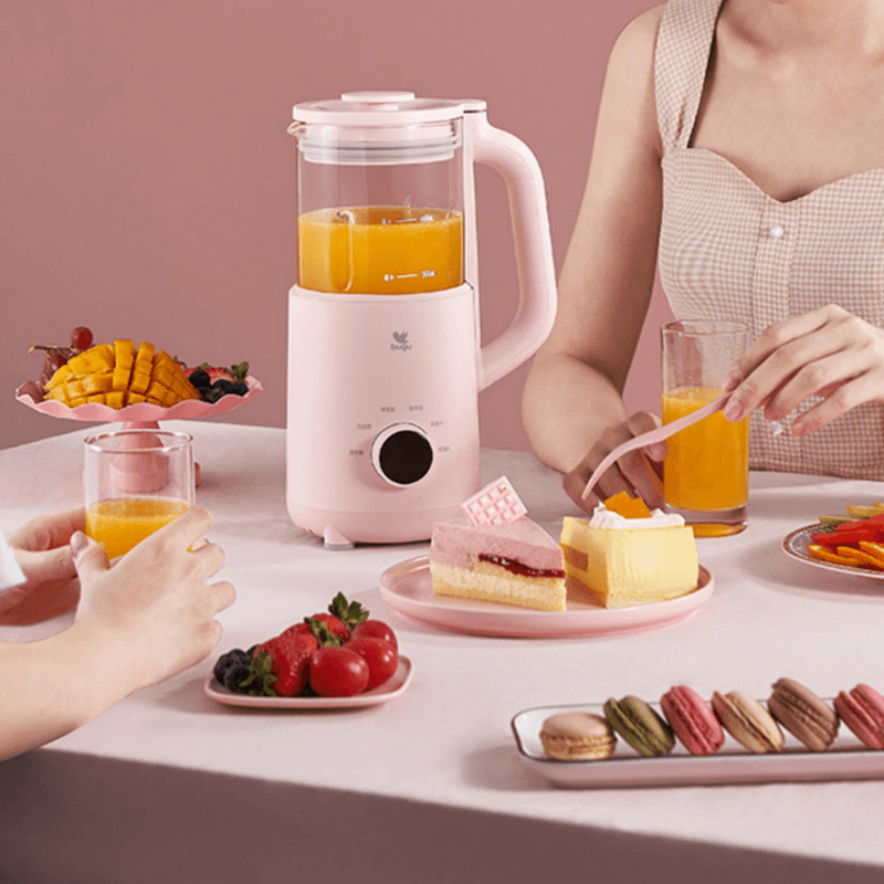 Midea Bugu BG-BS2 Electric Slow Juicer 600W 600Ml Small Automatic Multi-Function Soybean Machine Food Processor