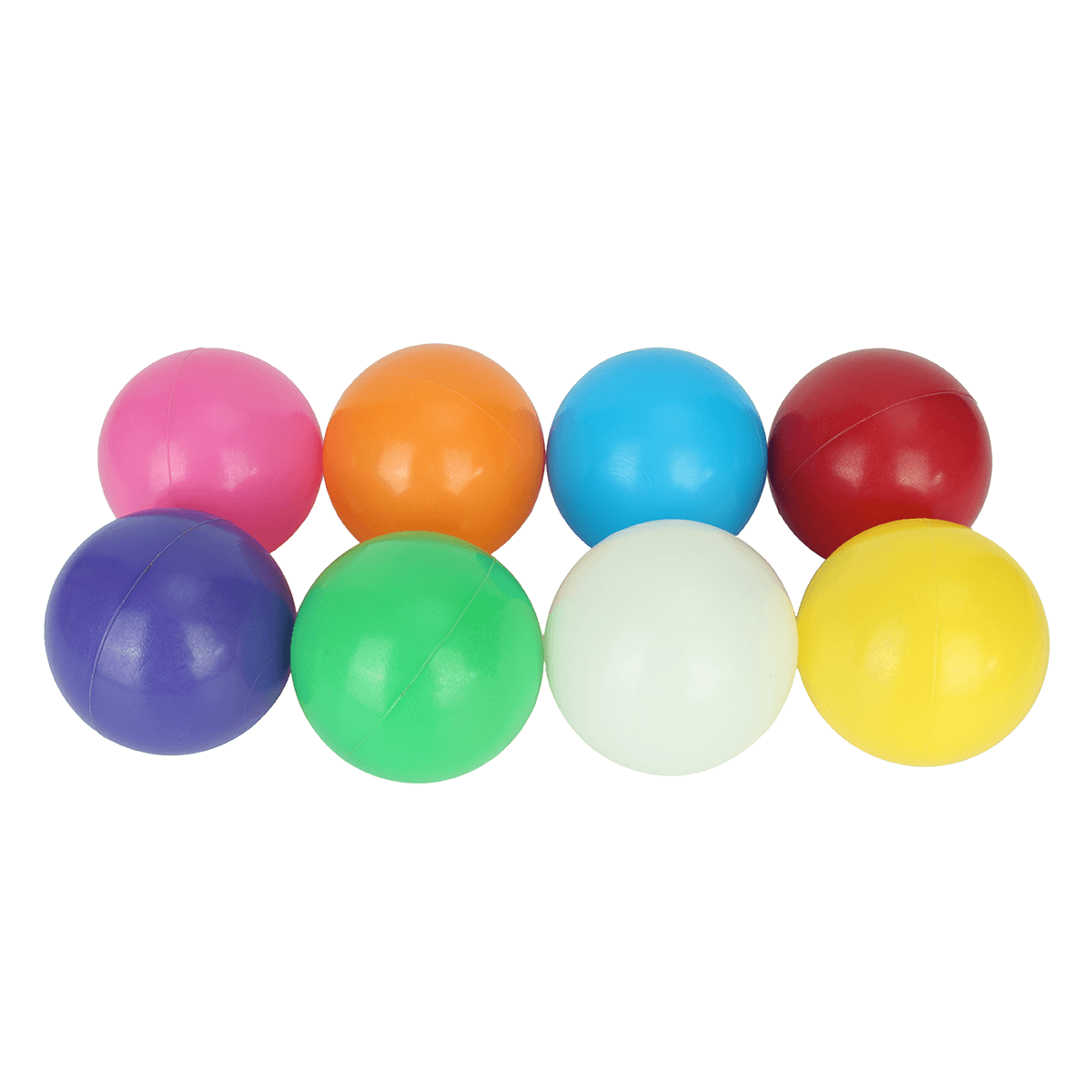 100 Stücke 8 cm Baby Kind Pit Spielzeug Schwimmen Bunte Weiche Kunststoff Ozean Ball Neuheiten Spielzeug