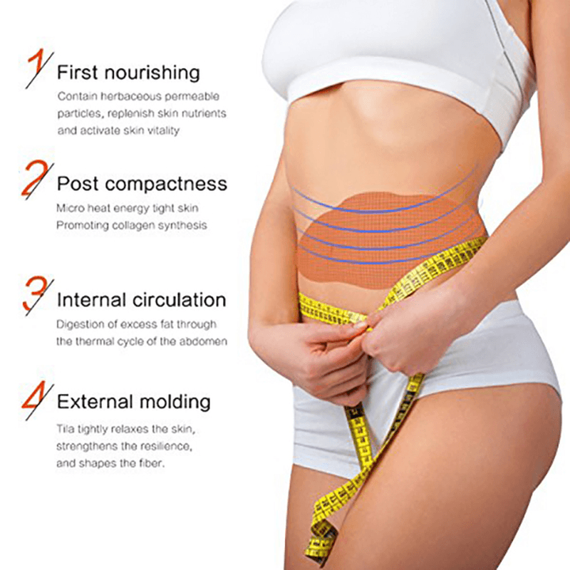 5 Pcs Slimming Sticker Slimming Belly Button Thin Legs Belly Stick Burn Fat Slimming Patch