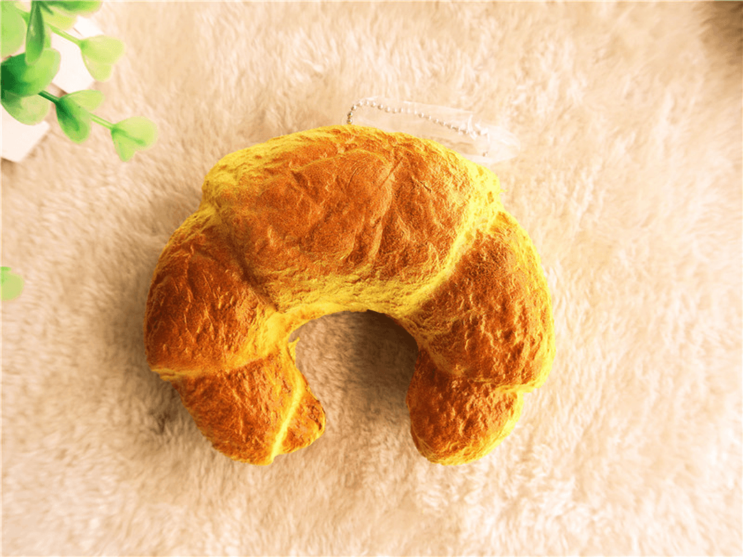 Croissant Bread Squishy 13CM Super Slow Rising Original Packaging Squeeze Toy Fun Gift