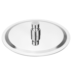 Moderne 8'' runde Chrom-Edelstahl-Wasser-Regen-Duschkopf-Badewanne