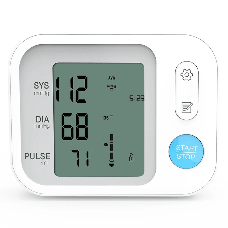 Cuff Wrist Blood Pressure Monitor Digital Automatic Sphygmomanometer Tonometer for Measuring Arterial Pressure