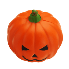 3PCS 7CM Squishy Simulation Random Halloween Slow Rising Smile Pumpkin Squishy Fun Toys Decoration