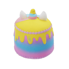 Crown Cake Squishy 11.4 * 12.6Cm Kawaii Cute Soft Solw Rising Toy Colección de regalos de dibujos animados con embalaje