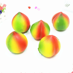 Toy Simulation Peach 11Cm Soft Squishy Peach Charms Cream Scented Slow Rising Kids Toy