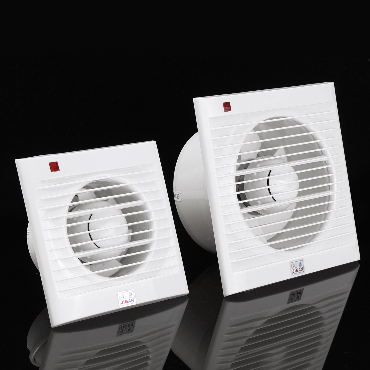 4" 6" 8" Waterproof Mute Bathroom Extractor Exhaust Fan Window for Kitchen Toilet Ventilation Fans