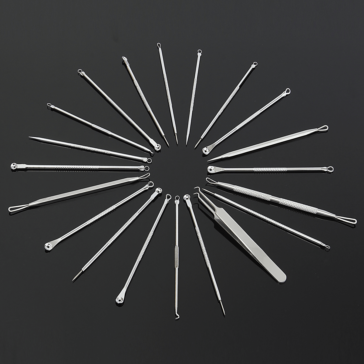 7 Set to Choose Stainless Silver Blackhead Extractor Remover Facial Care Tool Blemish Acne Pimple