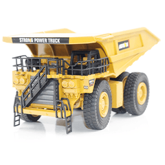 HUINA 1912 1:40 Static Alloy Mining Dump Truck Model Diecast Model