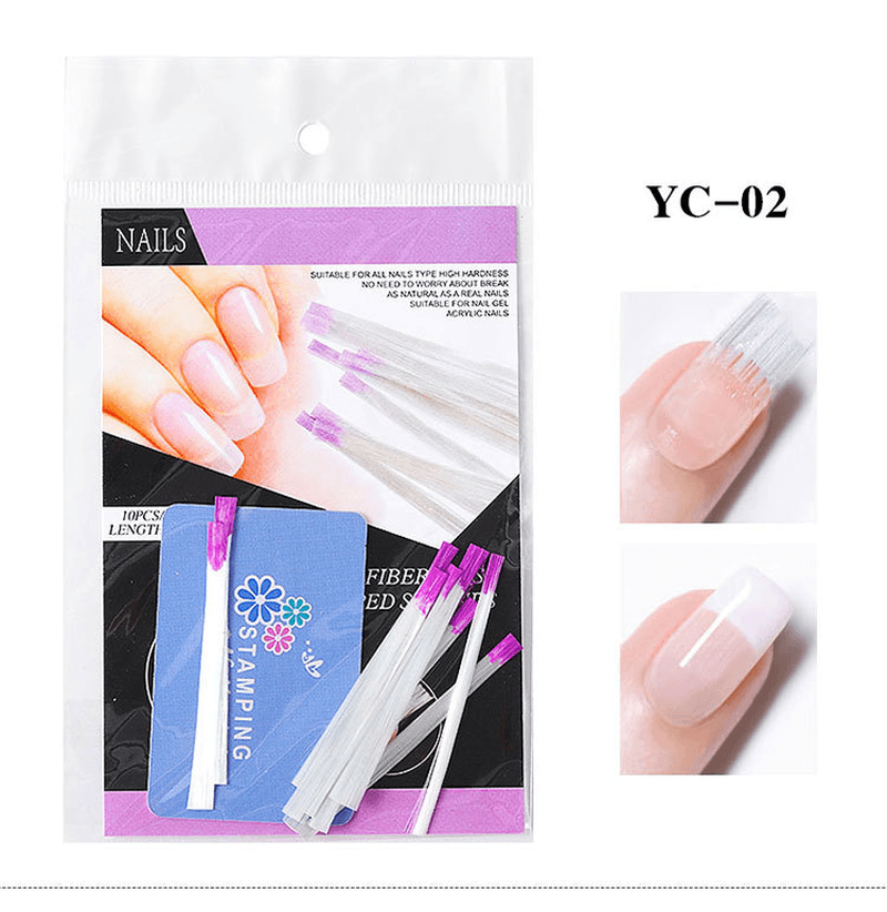 Nail Extension Fibre Paper-Free Tray Rapid Extension Fiberglass Manicure Tools