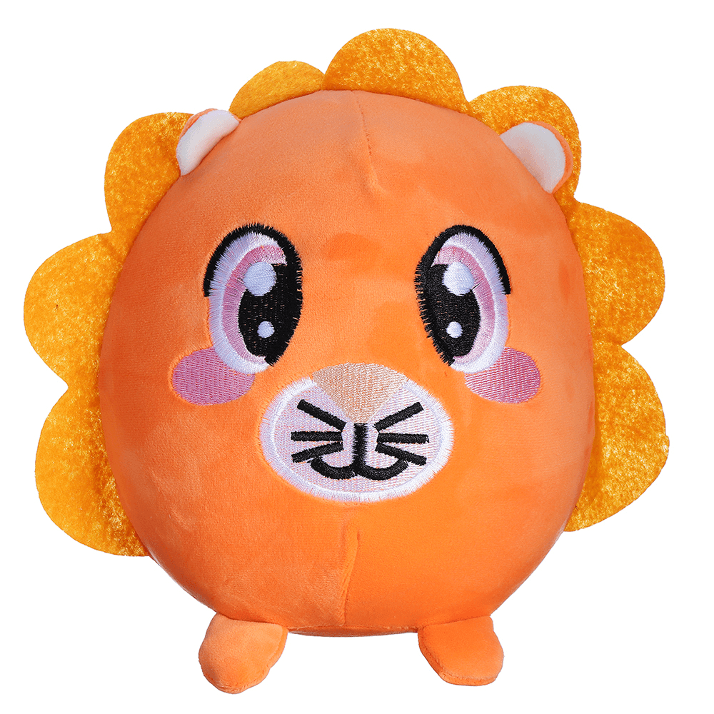 22Cm 8.6Inches Huge Squishimal Big Size Stuffed Lion Squishy Toy Slow Rising Gift Collection