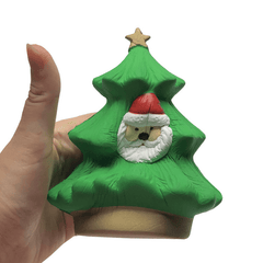 Squishy Santa Claus Christmas Tree 13CM Christmas Gift Decoration Collection with Packaging