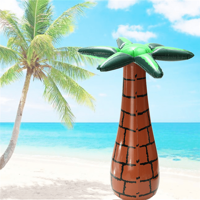 Inflatable Coconut Tree Beach Swimming Pool Toys Summer Decoration 60Cm