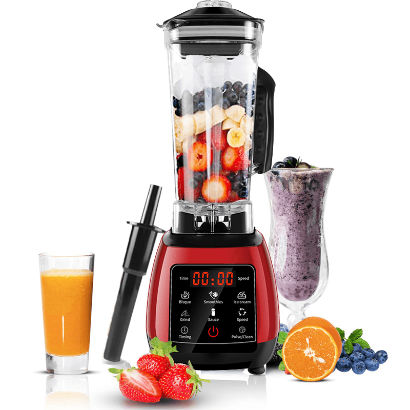 Biolomix Digital Touchscreen Automatically Program 3HP Blender Mixer Juicer Food Processor Ice Green Smoothie