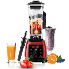 Biolomix Digital Touchscreen Automatically Program 3HP Blender Mixer Juicer Food Processor Ice Green Smoothie