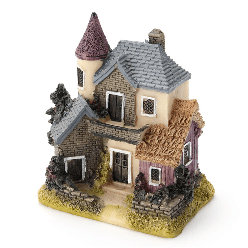 Puppenhaus-Miniatur-Set, Garten, Puppenhaus, Mikrolandschaft, DIY, Mini-Schloss, Modell, Spielzeug, Heimdekoration, Geschenk