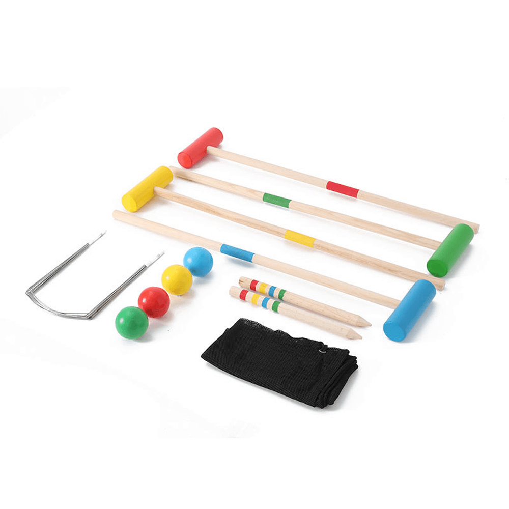 Holz Golf Club Home Party Kindergarten Outdoor Fitness Sport Spielen Puzzle Pädagogisches Spielzeug Set für Kinder Erwachsene Geschenk