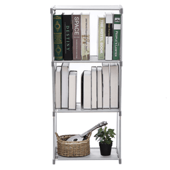 4/6 Tiers Cube Bookshelf Storage Shelves Standing Cabinet Display Rack Organizer for Home Office Living Room