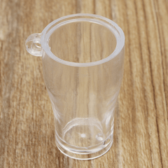 DIY Mini Cup Creamy Soil Sticks Goblets Sticky Minerals Mini Transparent Plastic Cooking