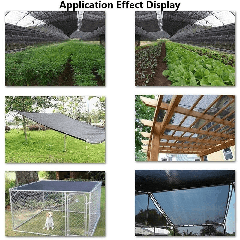 4*5 / 4*6 M Punched Encrypted Thicken Sunscreen Net Multifunctional for Sunshade Dustproof Flower Shed Farm