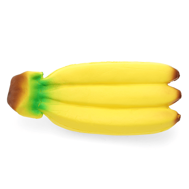 Yunxin Squishy Banana Jumbo 20Cm Soft Sweet Slow Rising with Packaging Fruit Collection Gift Decor