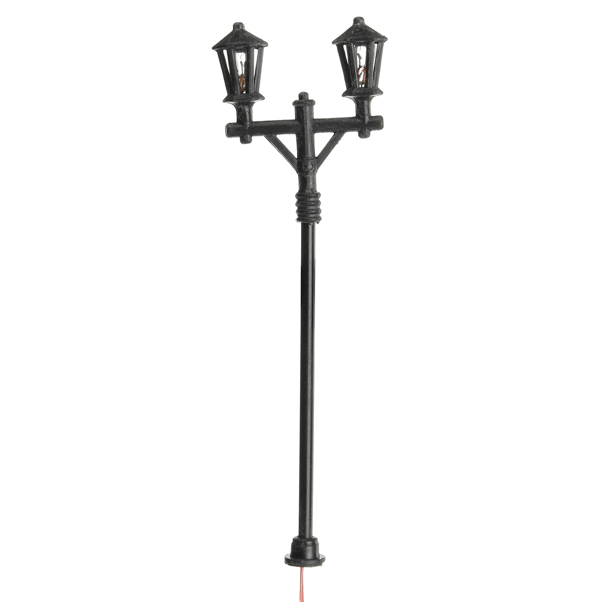 1:100 HO Scale Model Garden Light LED Street Light Scenery Building Lamppost DIY