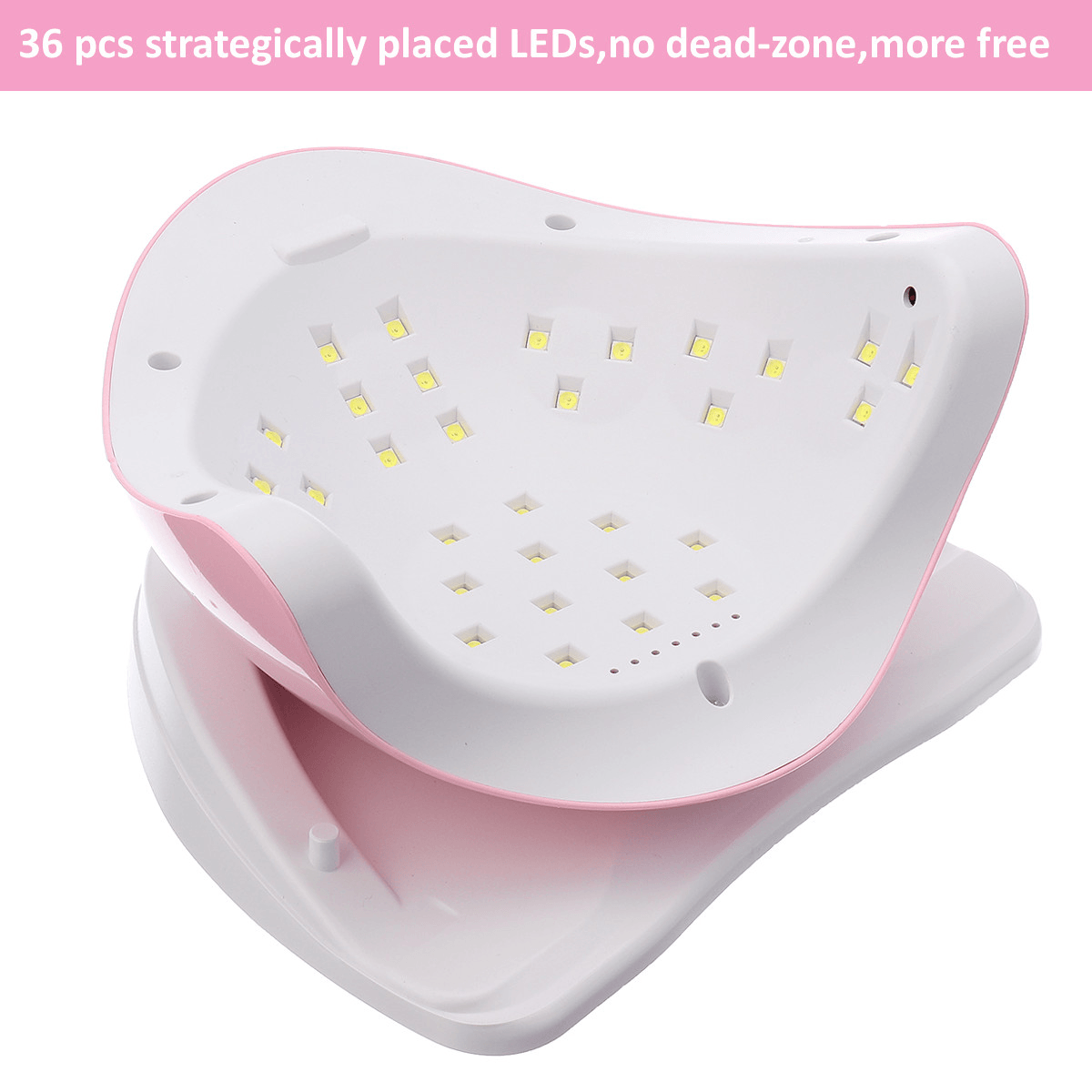 SUN19 80W LED Lamp Nail Dryer 36 Leds UV Lamp for Drying Gel LCD Display 10/30/60/99S Painless Sensor Manicure Nail Art Tools