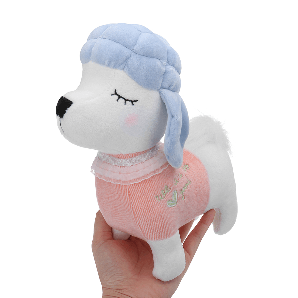 Metoo 24CM Poodle Dog Plush Toy Stuffed Cartoon Animal Doll for Baby Kids Birthday Gift