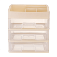 1/2/3 Layer Cosmetic Makeup Organiser Holder Tidy Storage Jewelry Box Shelf Cabinet Drawer