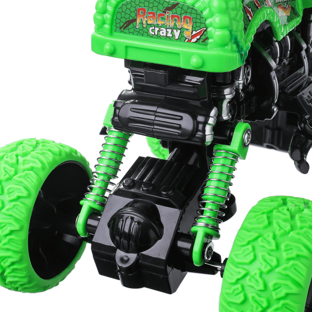 Green Dinosaur Pull Back Car Plastic Toys Children'S Indoor Toys