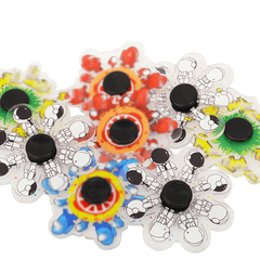 Multi-Color Cartoon Whirling Fingertip Gyro Relief Stress Fidget Hand Spinner Anime Dynamic Novelties Toy for Children Gift