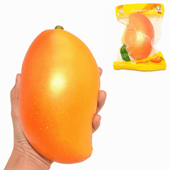 Areedy Squishy Mango, lizenziert, super langsam aufgehend, 16 cm, Originalverpackung