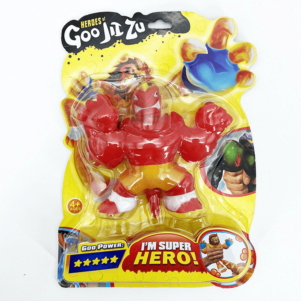 Hero Character Super Elastic Animal Doll Rubber Man Squeeze Le Decompression Vent Toy