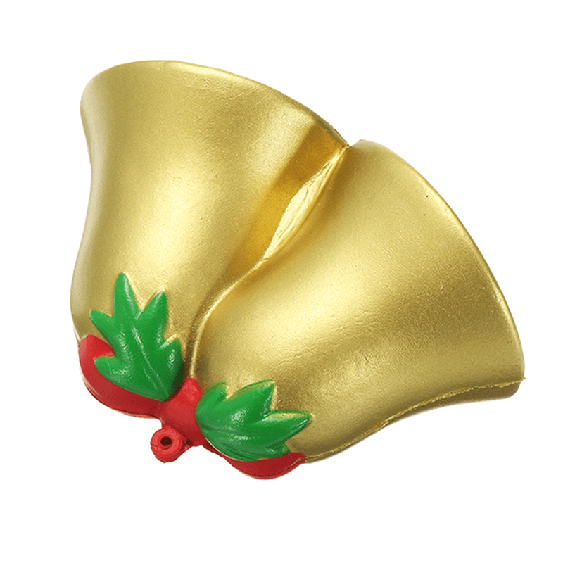 Chamäleon Squishy Christmas Jingle Bell Langsam steigendes Spielzeug mit Verpackung Kinder Weihnachtsgeschenk Dekor