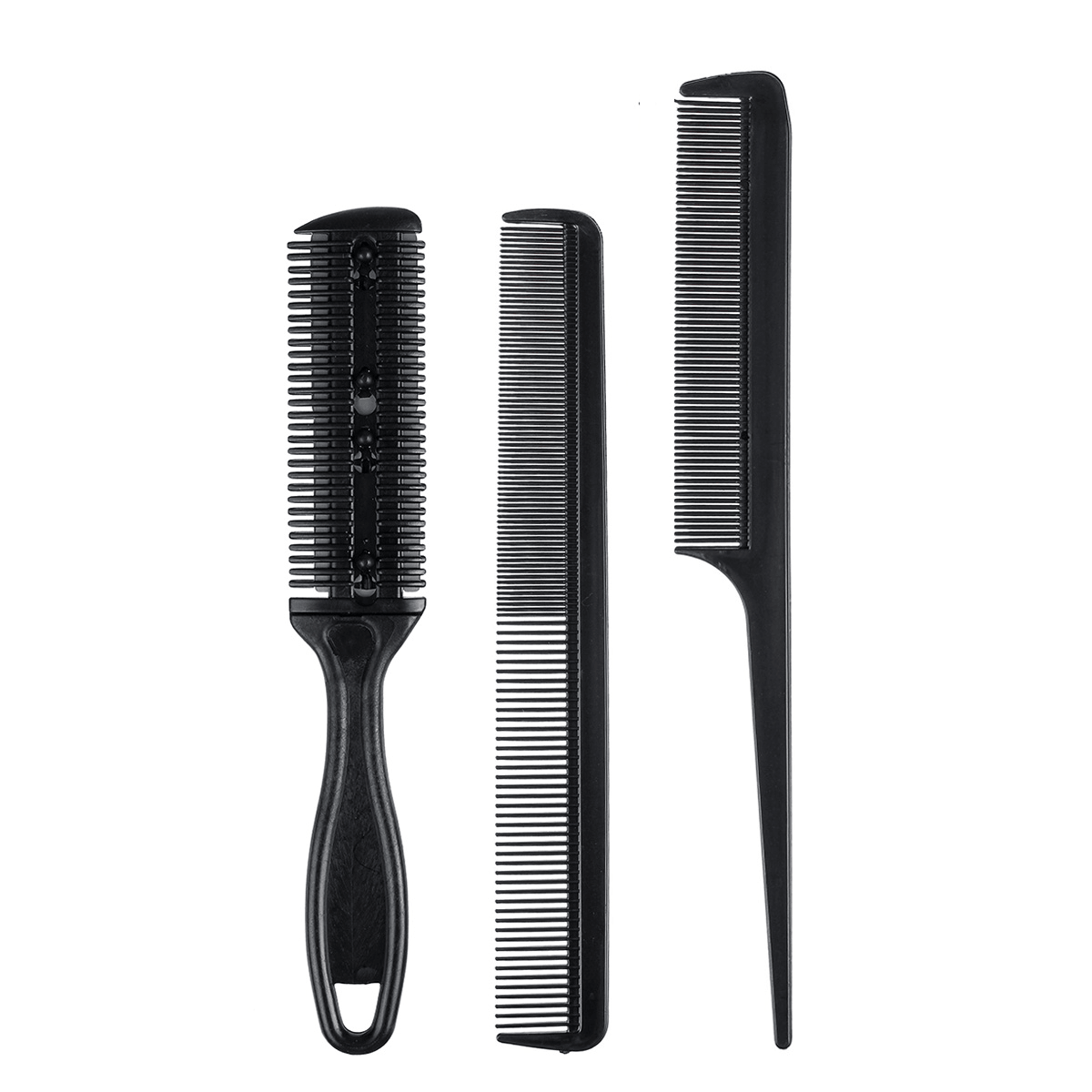 15PCS Barber Haarschneidescheren Professionelles Scherenset Dünne Salonfrisur