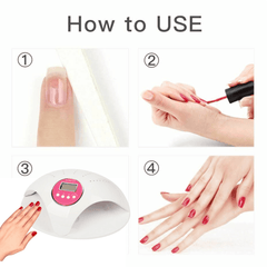 Timing Nail Polish Nail Dryer Machine Automatic Induction Led Nail Light