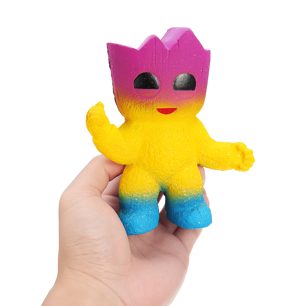 Tree Man Squishy 12,8 * 11 cm weich langsam steigend mit Verpackung Sammlung Geschenkspielzeug