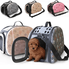 Tragbare kleine Tragetasche für kleine Haustiere, Hunde und Katzen, Reisetasche, Umhängetasche, Käfighaus