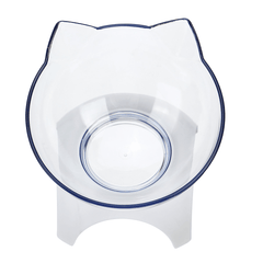 Cat Pet Bowl Elevated 15° Tilt Food Bowls Tilt Mouth Cervical Spine Protection Bowl