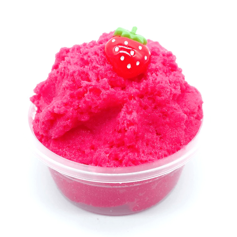 120ML Fruit Slime Brushed Crystal Cotton Clay Decompression DIY Gift Stress Reliever