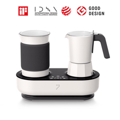 Seven &amp; Me Smart-Kaffeemaschine mit automatischem Milchaufschäumer, One-Click-Control-Kaffeemaschine, Zubereitung von Kaffee-Espresso in 3 Minuten